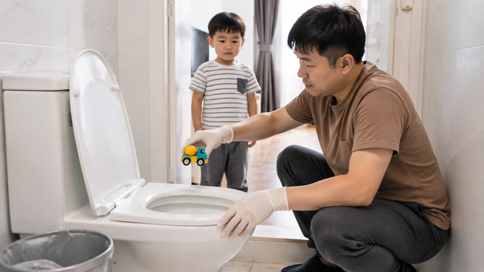 Men xử lý bể phốt có xử lý được khăn ướt và dị vật không?