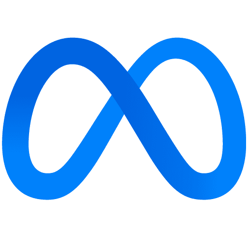 Llama (Meta) logo as shown on radoxai.com